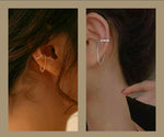 Silver or Gold Chain Cuff